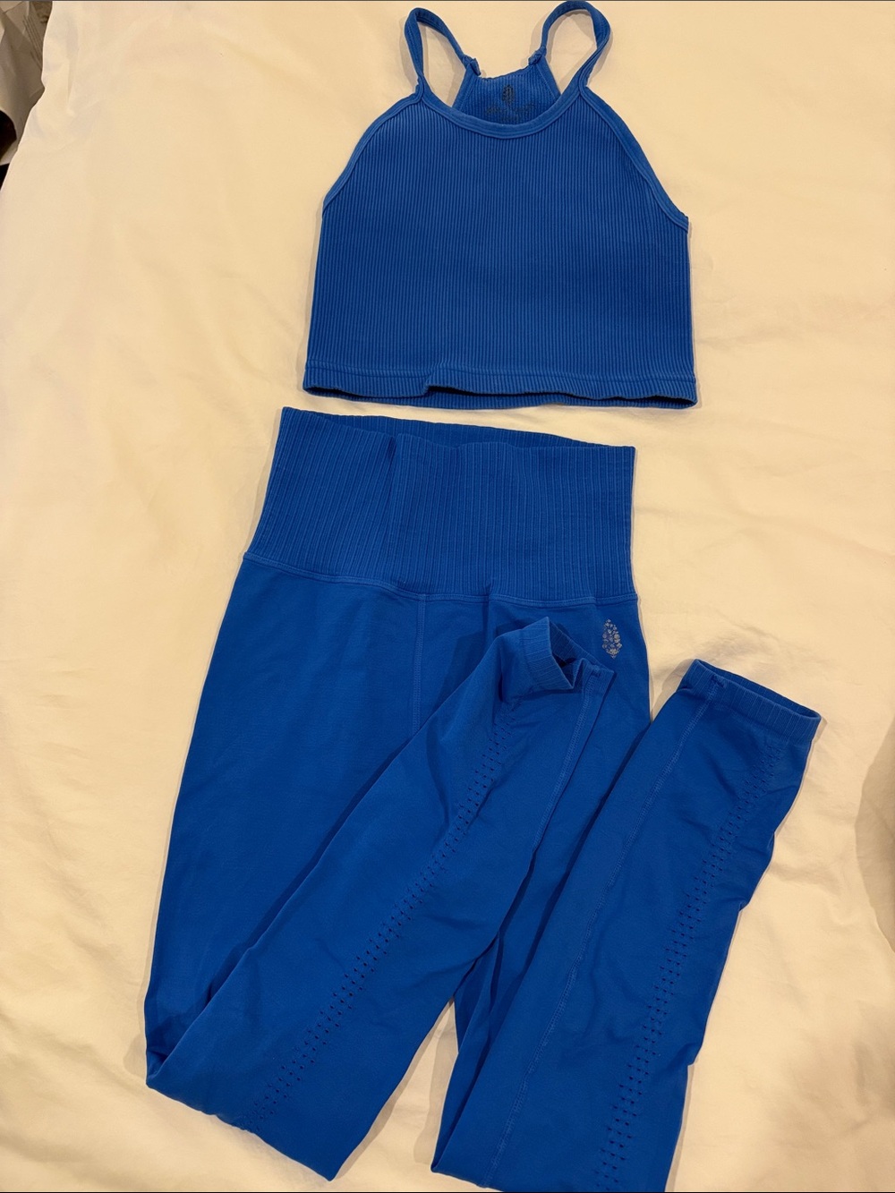 Free people movement happiness runs tank & good karma leggings